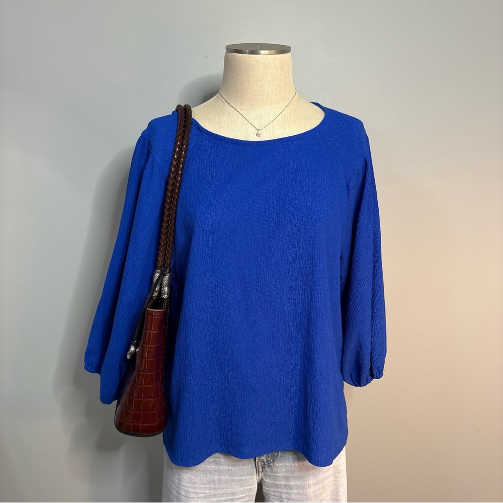 Vince Camuto Royal Blue Blouse